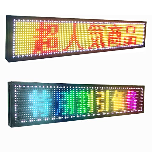 Amazon | LED看板 高輝度 屋外/内用 LED電光掲示板 P10 RGB LEDサイン